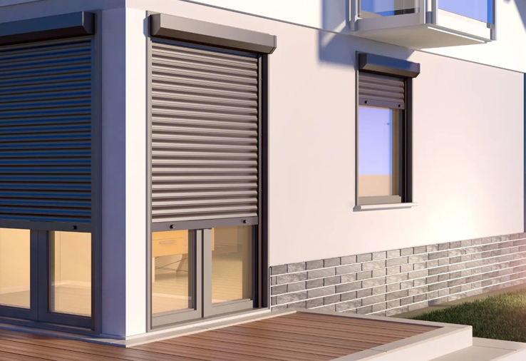 Rulouri aplicate din aluminiu LAREX-IR DECOR 1
