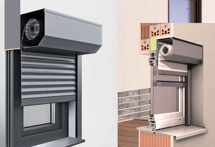 Rulouri aplicate din aluminiu cum se monteaza LAREX-IR DECOR 1