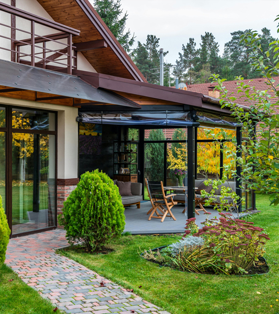 Rulouri transparente inchidere terase producator LAREX-IR DECOR 1
