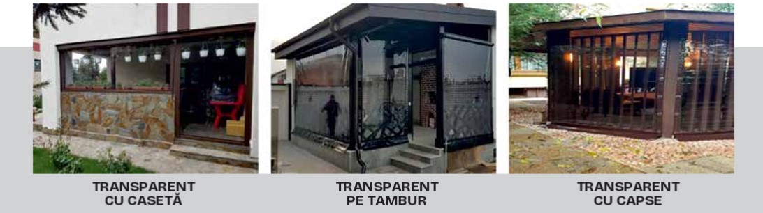 Tipuri Rulouri transparente terase producator LAREX-IR DECOR 1